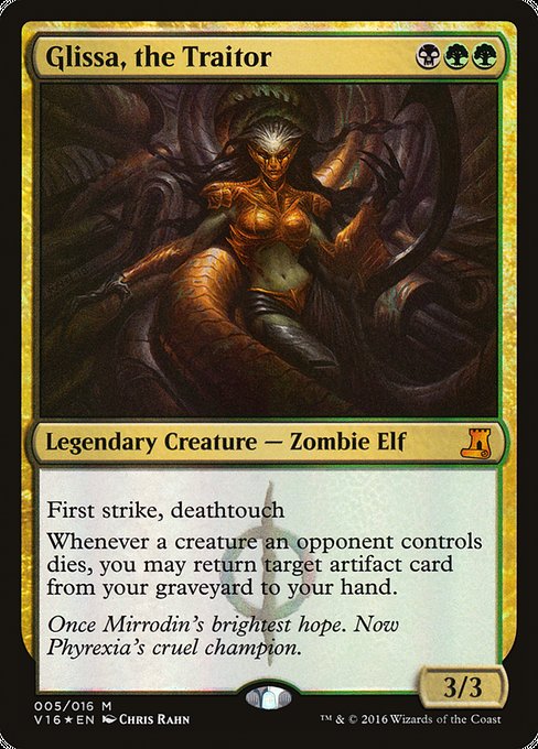 Glissa, the Traitor from From the Vault: Lore