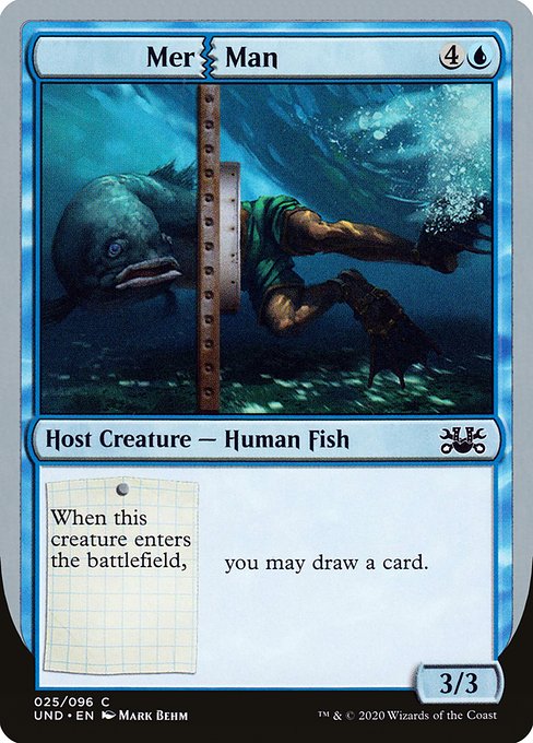 Mer Man highlighted card art