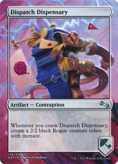 Dispatch Dispensary highlighted card art