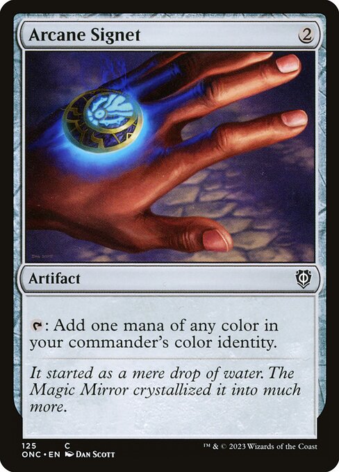 Arcane Signet from Phyrexia: All Will Be One Commander