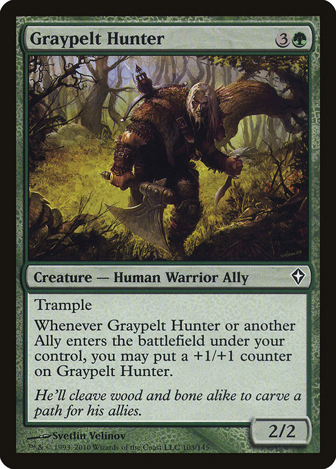 Graypelt Hunter from Worldwake