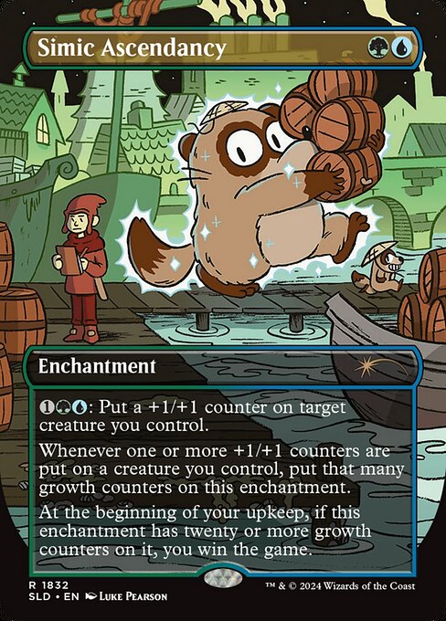 Simic Ascendancy highlighted card art