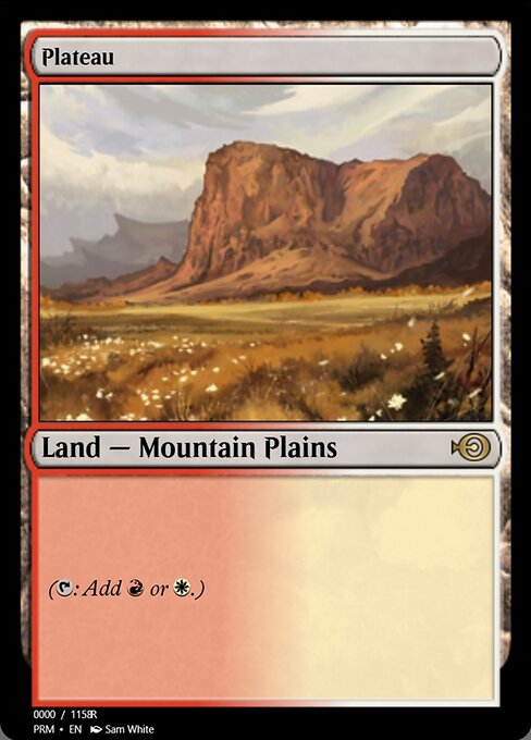 Plateau from Magic Online Promos