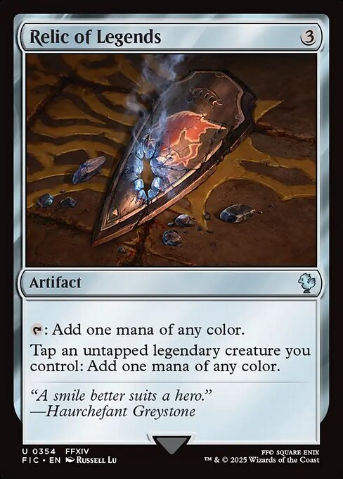 Relic of Legends highlighted card art