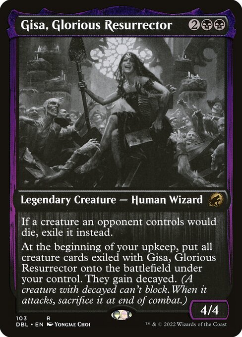 Gisa, Glorious Resurrector highlighted card art