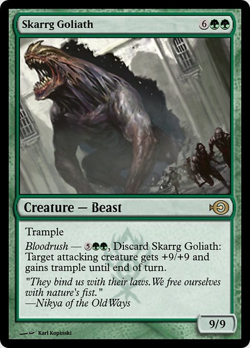Skarrg Goliath highlighted card art