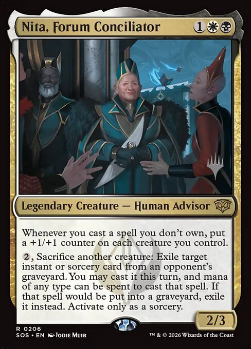 Nita, Forum Conciliator from Secrets of Strixhaven Promos