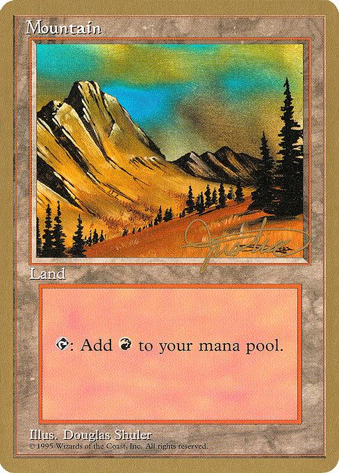 Mountain from Pro Tour Collector Set