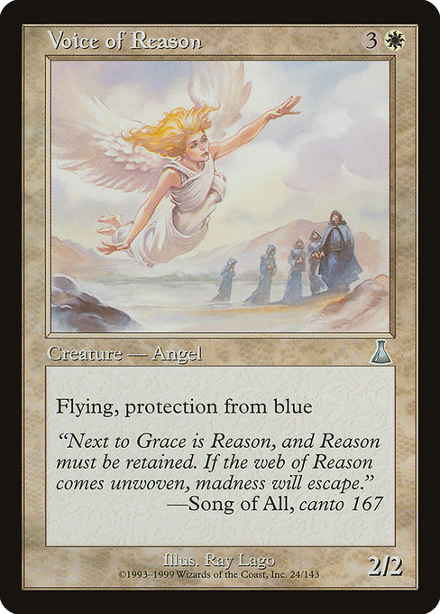 Voice of Reason highlighted card art