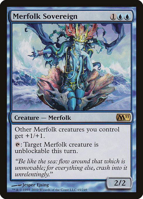 Merfolk Sovereign from Magic 2011
