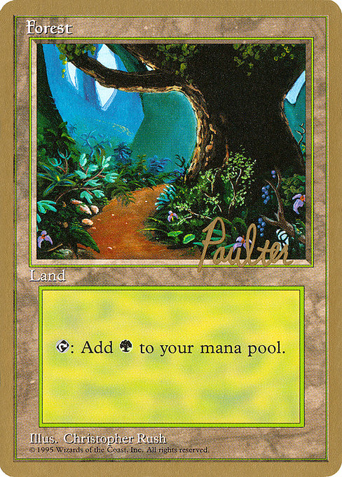 Forest from Pro Tour Collector Set
