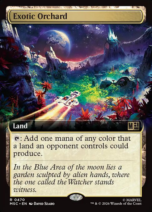 Exotic Orchard from Marvel Super Heroes Commander