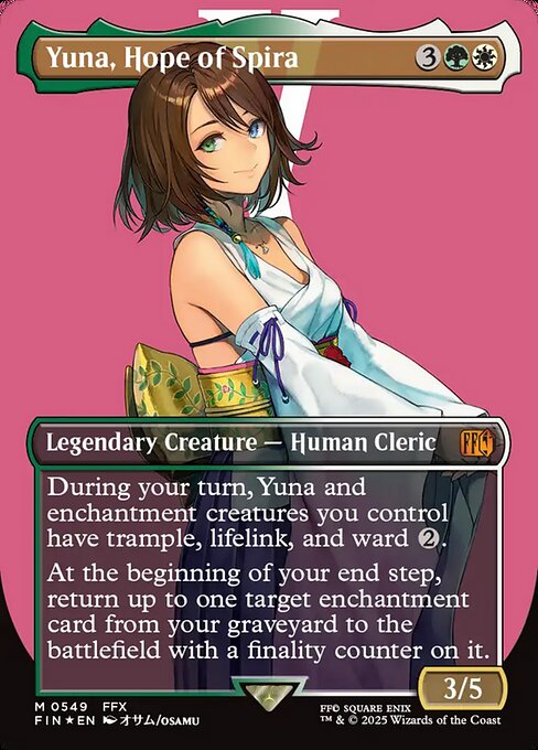 Yuna, Hope of Spira from Final Fantasy