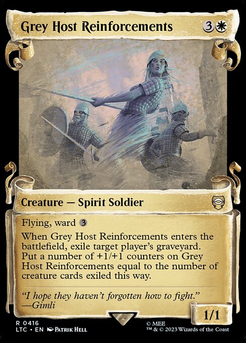 Grey Host Reinforcements highlighted card art