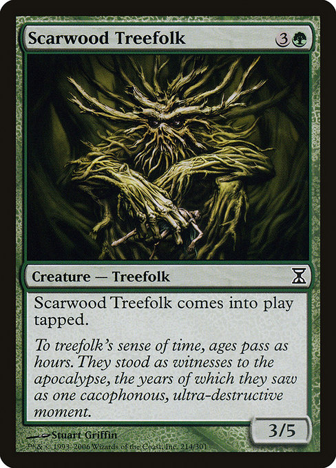 Scarwood Treefolk highlighted card art