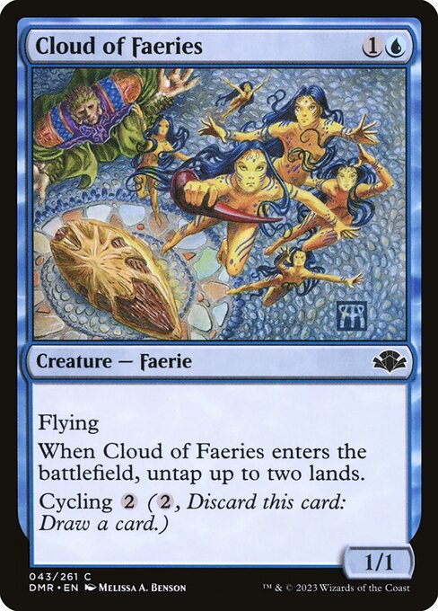 Cloud of Faeries from Dominaria Remastered