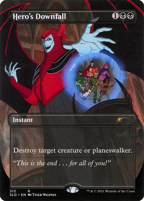 Hero's Downfall from Secret Lair Drop