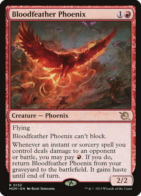 Bloodfeather Phoenix from March of the Machine