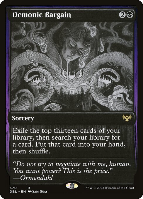 Demonic Bargain from Innistrad: Double Feature