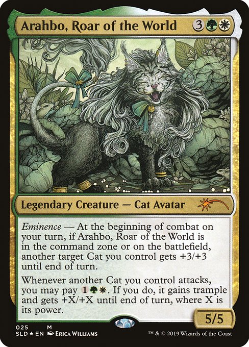Arahbo, Roar of the World highlighted card art