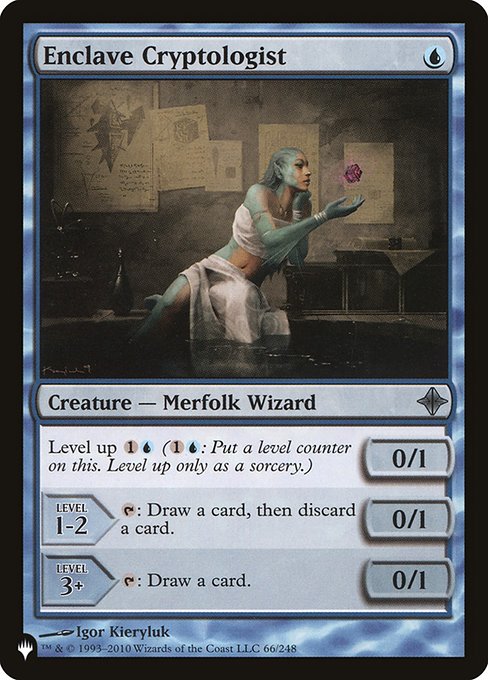 Enclave Cryptologist highlighted card art
