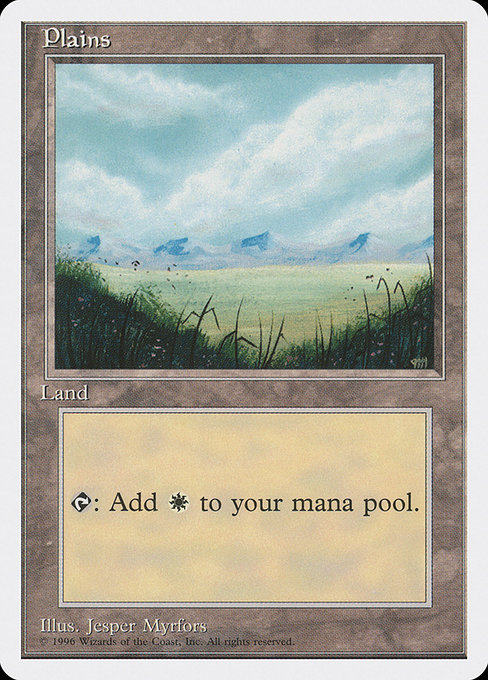 Plains from Introductory Two-Player Set