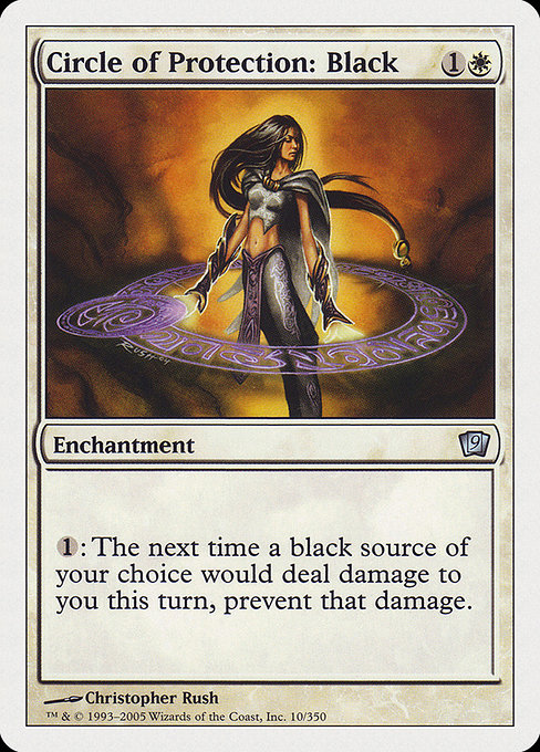 Circle of Protection: Black from Ninth Edition