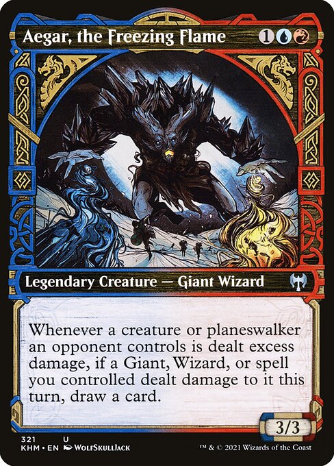 Aegar, the Freezing Flame from Kaldheim