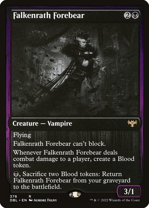 Falkenrath Forebear highlighted card art