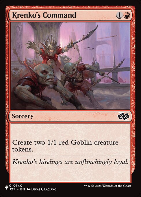 Krenko's Command from The List