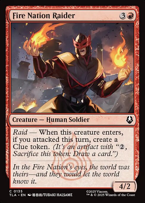 Fire Nation Raider from Avatar: The Last Airbender