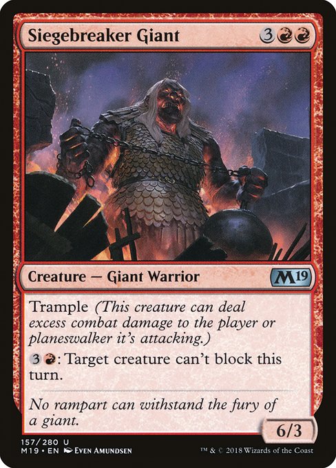 Siegebreaker Giant highlighted card art