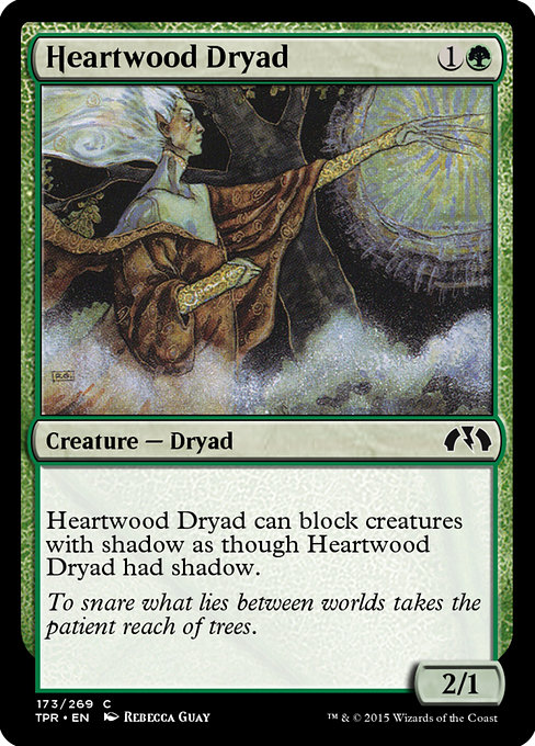 Heartwood Dryad highlighted card art
