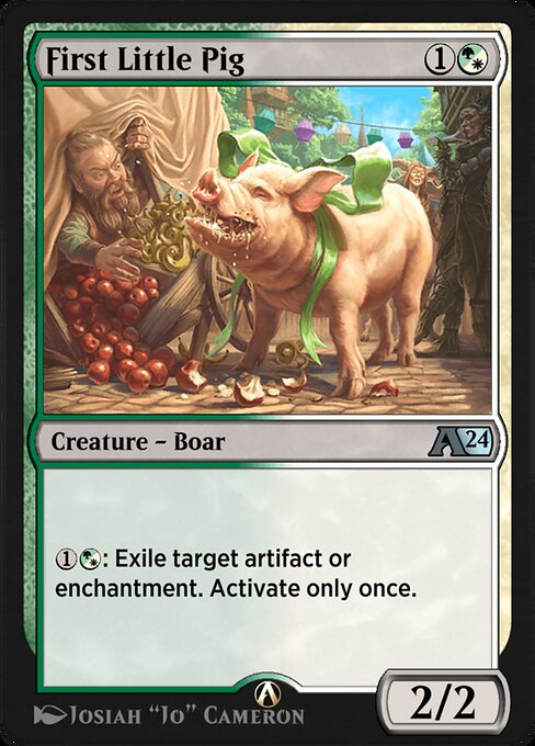 First Little Pig highlighted card art