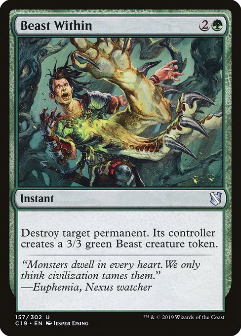 Beast Within from Commander 2019