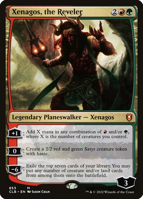 Xenagos, the Reveler from Commander Legends: Battle for Baldur's Gate