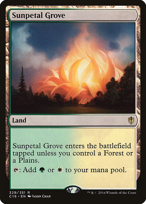 Sunpetal Grove from Commander 2016