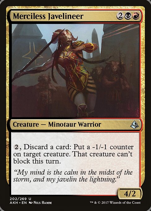 Merciless Javelineer from Amonkhet