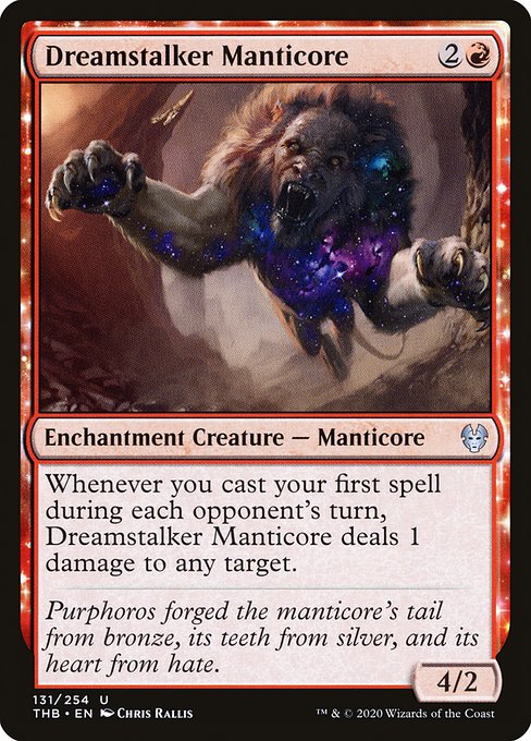 Dreamstalker Manticore highlighted card art