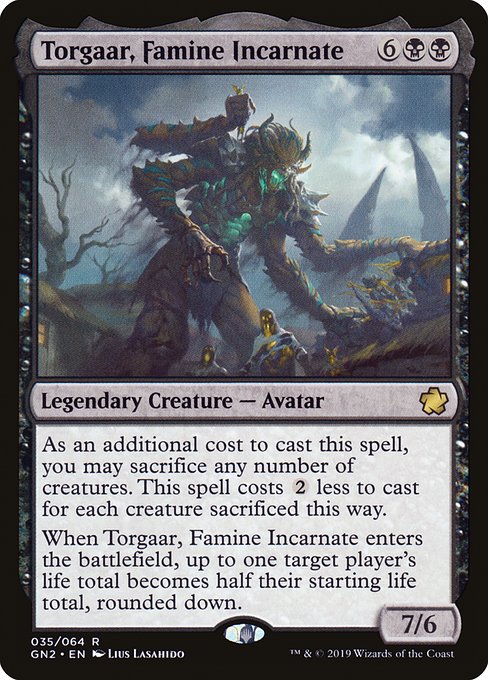 Torgaar, Famine Incarnate highlighted card art