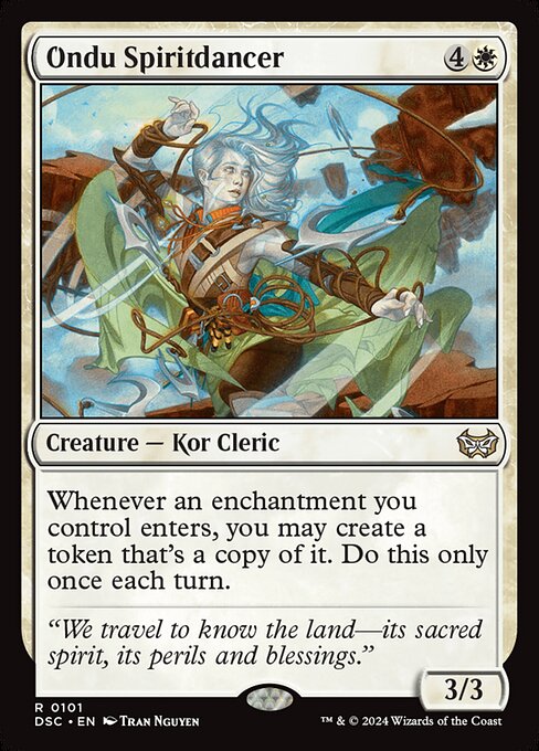 Ondu Spiritdancer highlighted card art