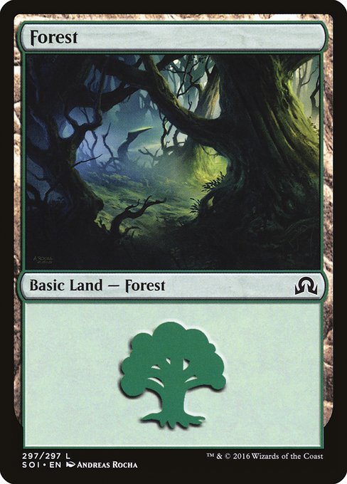 Forest from Shadows over Innistrad