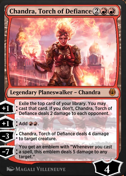 Chandra, Torch of Defiance from Kaladesh Remastered