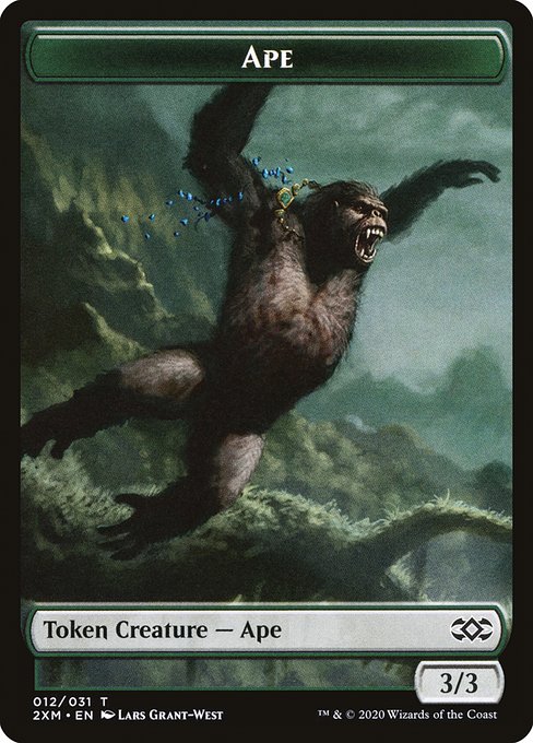 Ape from Double Masters Tokens