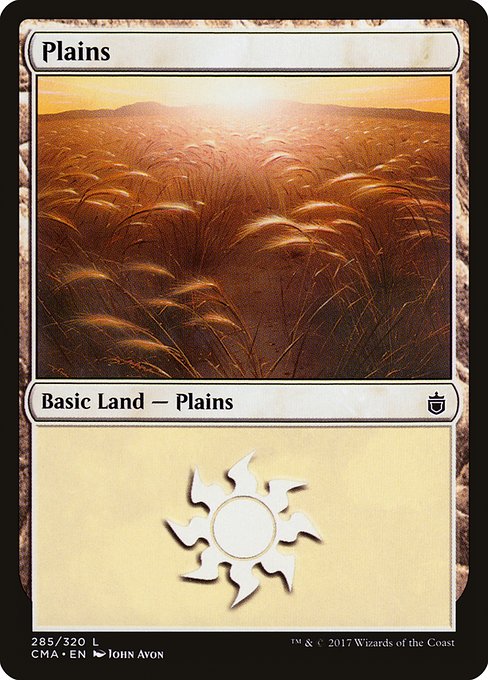Plains from Commander Anthology