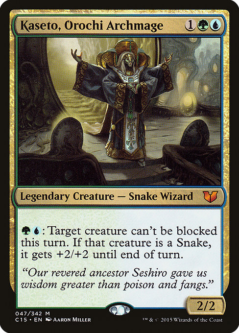 Kaseto, Orochi Archmage from Commander 2015