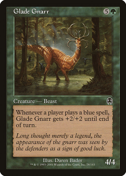 Glade Gnarr highlighted card art
