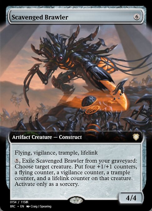 Scavenged Brawler from Magic Online Promos
