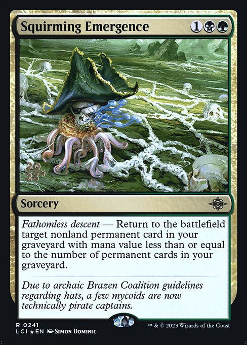 Squirming Emergence from The Lost Caverns of Ixalan Promos