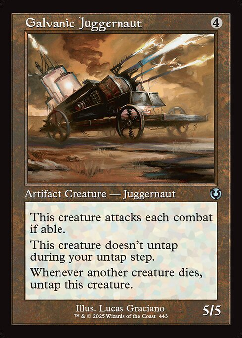 Galvanic Juggernaut from Innistrad Remastered